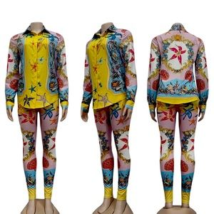 Great designer inspired Pant Set NWOT